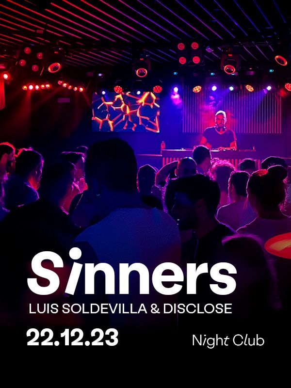 Cartel del grupo Sinners